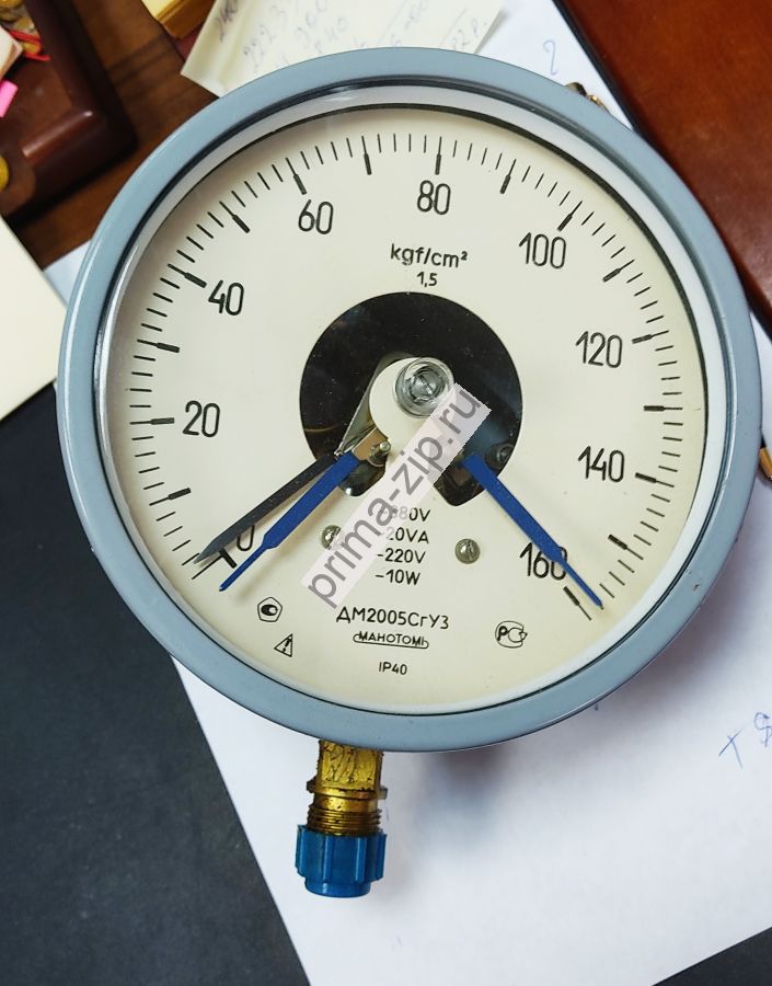 Манометр электроконтактный ДМ 2005 Cr, У3
