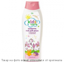 ИРИС Kids care.Шампунь-гель 2в1 ДЕТСКИЙ с ромашкой и лавандой 400мл/12шт