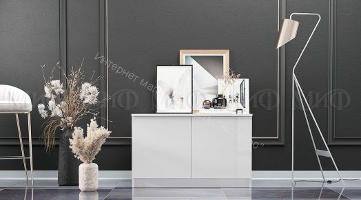 Детская Челси Белый глянец холодный, Белый