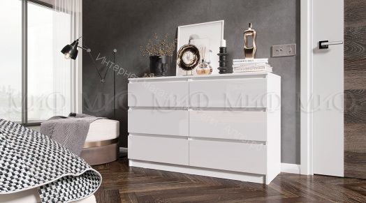 Детская Челси Белый глянец холодный, Белый