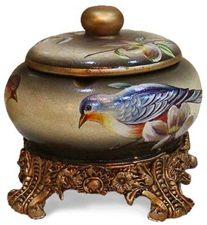 Пепельница "Птицы", керамика