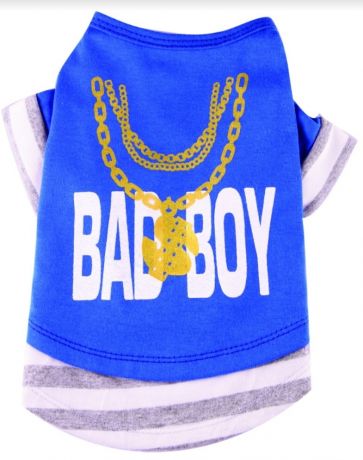 Футболка "Bad boy" синяя (XS)
