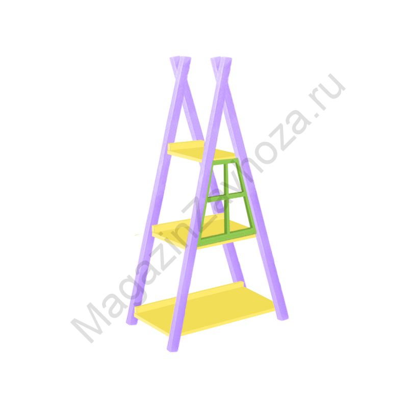 СТЕЛЛАЖ 25 ( 3 ПОЛКИ )