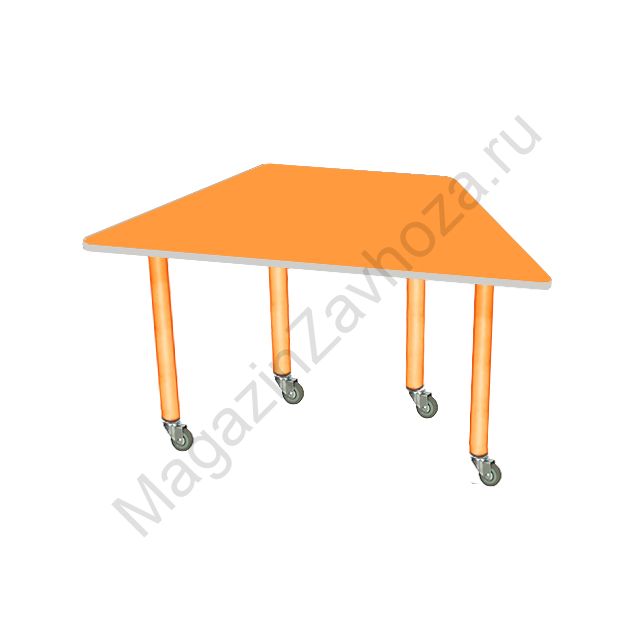 СТОЛ 80-14 (ШКОЛА) НА НЕРЕГУЛИРУЕМЫХ ПО ВЫСОТЕ ОПОРАХ
