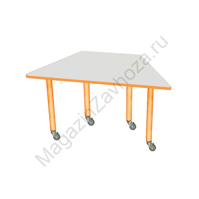 СТОЛ 80-13 (ШКОЛА) НА НЕРЕГУЛИРУЕМЫХ ПО ВЫСОТЕ ОПОРАХ