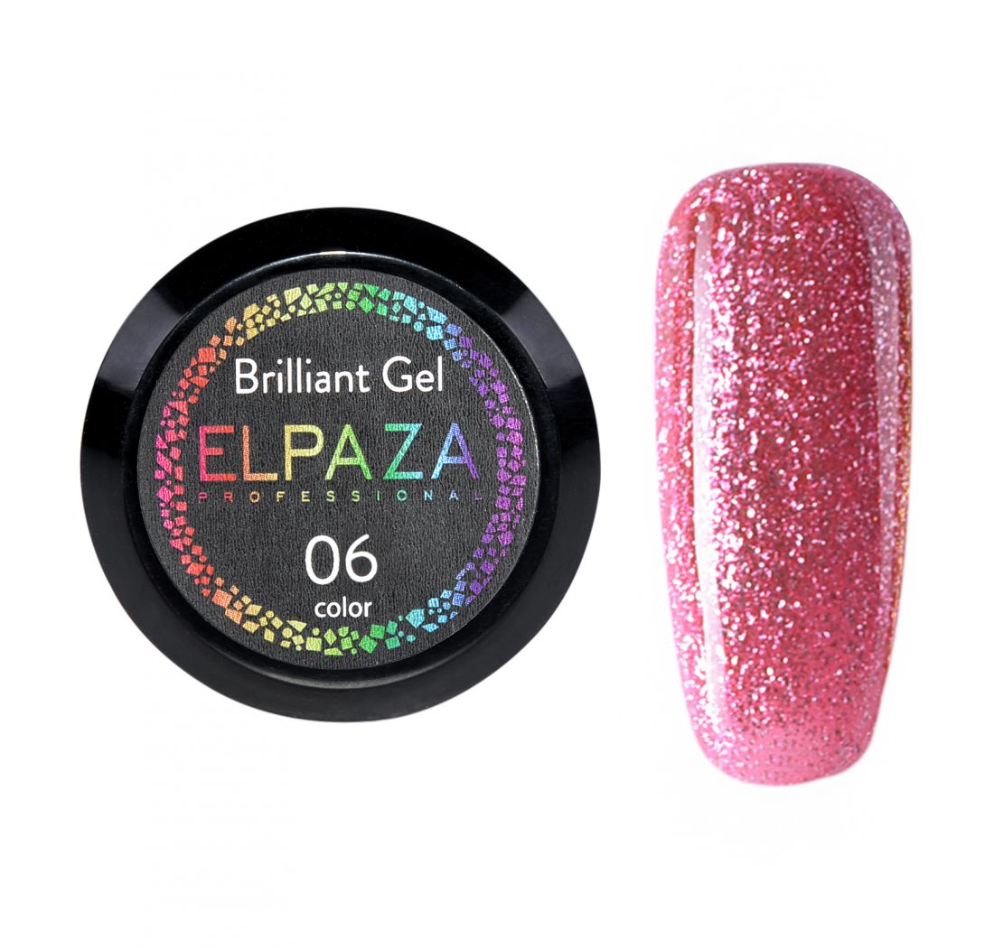Elpaza гель-краска Brilliant gel № 6