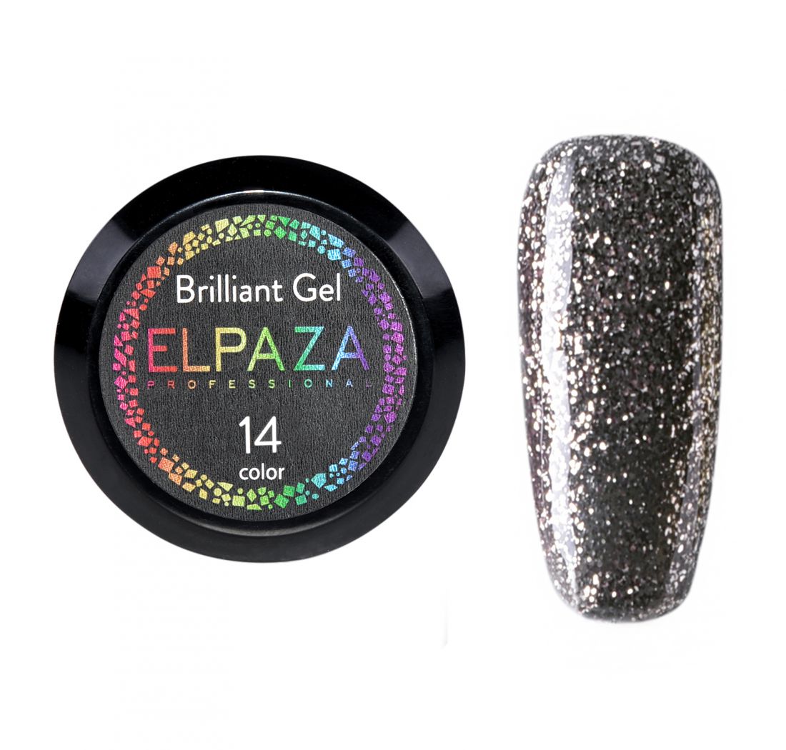 Elpaza гель-краска Brilliant gel № 14