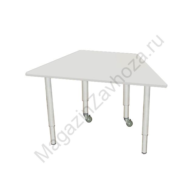 СТОЛ ЛДСП 81-6 (ШКОЛА) НА РЕГУЛИРУЕМОМ ПО ВЫСОТЕ МЕТАЛЛОКАРКАСЕ
