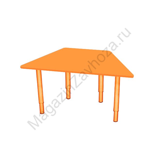 СТОЛ ЛДСП 81-5 (ШКОЛА) НА РЕГУЛИРУЕМОМ ПО ВЫСОТЕ МЕТАЛЛОКАРКАСЕ