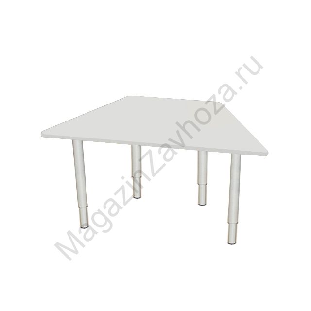 СТОЛ ЛДСП 81-1 (ШКОЛА) НА РЕГУЛИРУЕМОМ ПО ВЫСОТЕ МЕТАЛЛОКАРКАСЕ