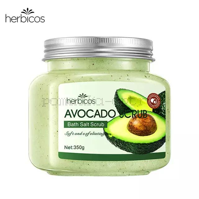 Скраб для ванн с экстрактом авокадо Sadoer avocado 350гр