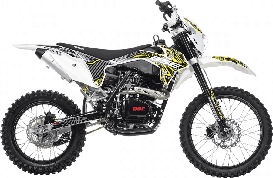 Эндуро кроссовый мотоцикл BSE Z1 150e 19/16 Zebra Yellow 2.1