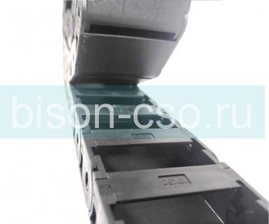 Кабель-канал гибкий 18х50 R38 TMX1800.50.38 полузакрытый (коннекторы в комплекте)