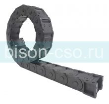 Кабель канал гибкий закрытый 25х38 R100  TMX2550.38.100 усиленный