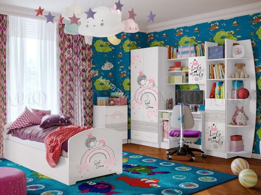 Комод "Юниор-2" ЛДСП Принцесса-1