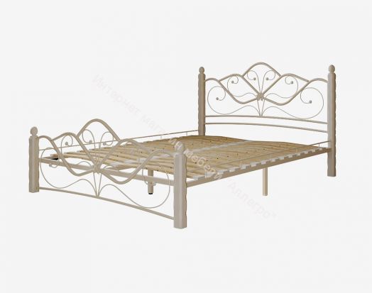 Кровать "Венера 1" КМД4.01 (Белая)