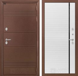 Входная дверь Лабиринт Термо Лайт 22 Белый софт