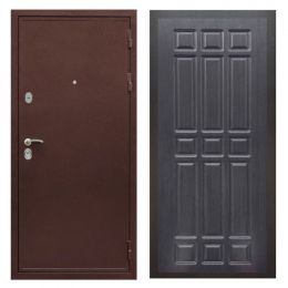 Дверь входная металлическая Great Doors Х5 Антик Медь ФЛ-33 Венге