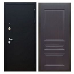 Дверь входная металлическая Great Doors X5 Черный муар ФЛ-243 Венге