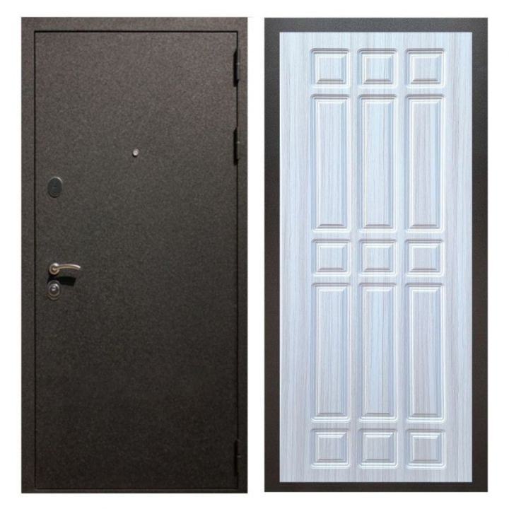 Дверь входная металлическая Great Doors X5 Черный крокодил ФЛ-33 Сандал Светлый