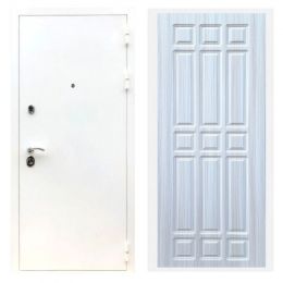 Дверь входная Great Doors Х5 Шагрень Белая ФЛ-33 Сандал Светлый