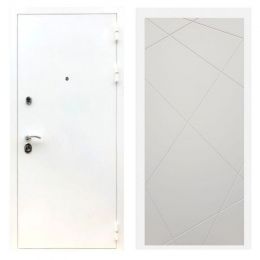 Дверь входная Great Doors Х5 Шагрень Белая ФЛ-291 Софт Шампань