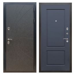 Дверь входная Great Doors X248 Штукатурка Графит ФЛ-117 Силк Титан