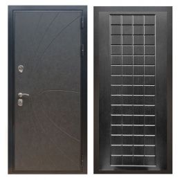 Дверь входная Great Doors X248 Штукатурка Графит ФЛ-256 Венге