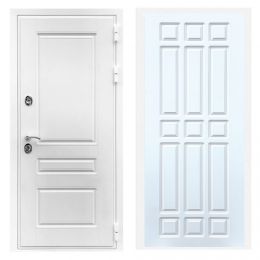 Дверь входная Great Doors Х Премиум Белая Шагрень ФЛ-33 Белый Софт