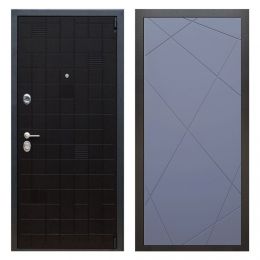 Дверь входная металлическая Great Doors Х12 Тетрис Ясень Черный ФЛ-291 Силк Титан