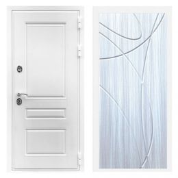 Дверь входная Great Doors Х Премиум Белая Шагрень ФЛ-247 Сандал Светлый