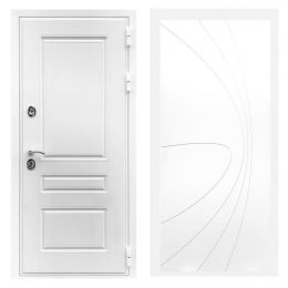 Дверь входная Great Doors Х Премиум Белая Шагрень ФЛ-248 Белый Софт
