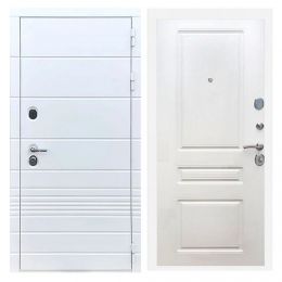 Дверь входная Great Doors X-TR Белый Софт ФЛ-243 Белый Ясень