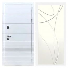 Дверь входная Great Doors X-TR Белый Софт ФЛ-247 Белый Ясень