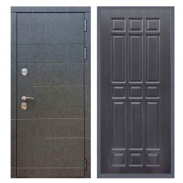 Дверь входная Great Doors Х21 Штукатурка Графит ФЛ-33 Венге
