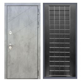 Дверь входная Great Doors Х22 Бетон Темный ФЛ-256 Венге
