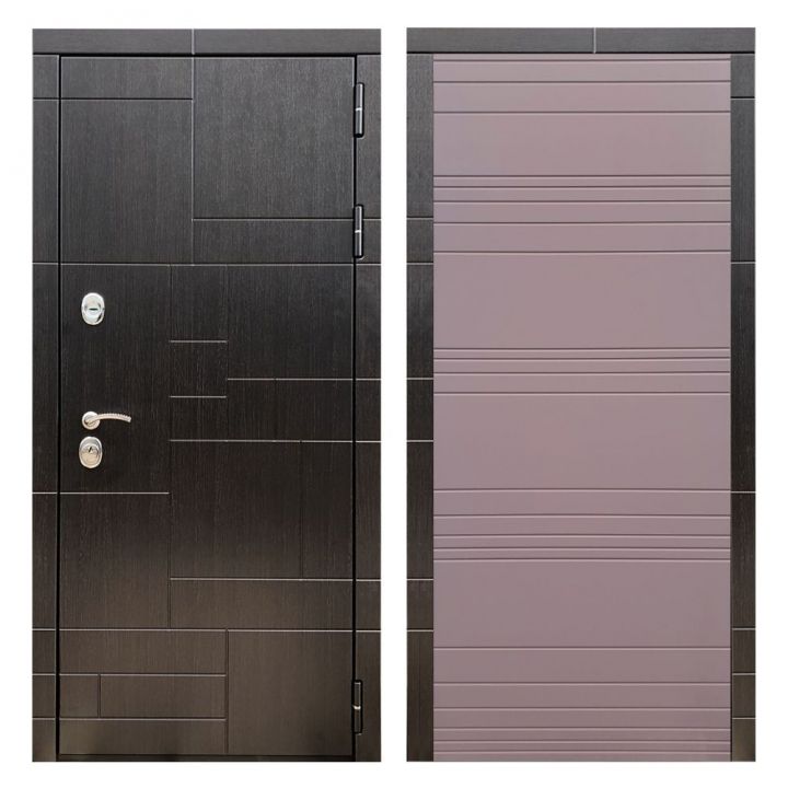 Дверь входная металлическая Great Doors Х20 Венге ФЛ-14 Ясень Шоколад