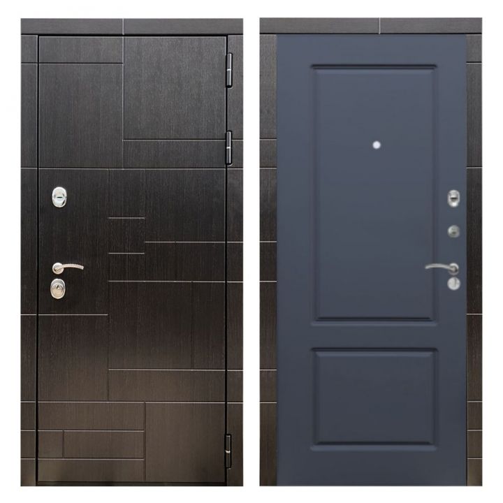 Дверь входная металлическая Great Doors Х20 Венге ФЛ-117 Силк Титан