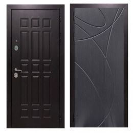 Дверь входная металлическая Great Doors Х8 Венге ФЛ-247 Венге