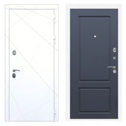 Дверь входная Great Doors Х13 Белая шагрень ФЛ-117 Силк Титан