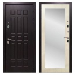 Дверь входная Great Doors Х8 Венге Зеркало 18 Лиственница беж