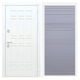 Дверь входная Great Doors Х8 Белая Шагрень ФЛ-14 Силк Титан