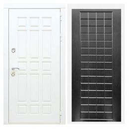 Дверь входная Great Doors Х8 Белая Шагрень ФЛ-256 Венге