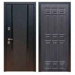 Дверь входная металлическая Great Doors Х25 Черный кварц ФЛ-33 Венге