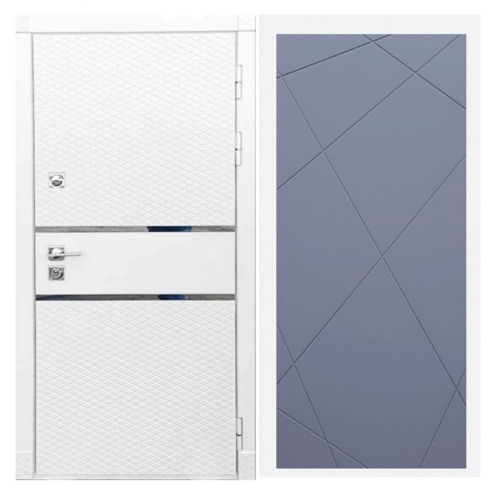 Дверь входная Great Doors Х15 Белый Софт ФЛ-291 Силк Титан