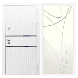 Дверь входная Great Doors Х15 Белый Софт ФЛ-247 Белый Ясень