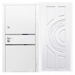 Дверь входная Great Doors Х15 Белый Софт ФЛ-232 Белый Софт