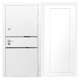 Дверь входная Great Doors Х15 Белый Софт ФЛ-119 Белый Софт