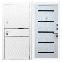 Дверь входная Great Doors Х15 Белый Софт Царга СБ-14 Сандал Светлый Темный Лакобель