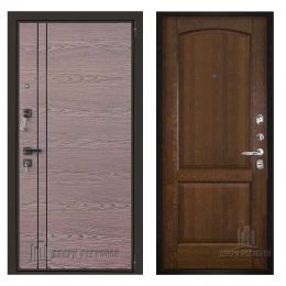 Дверь входная Двери Регионов LIBERTY V2 Фоборг Античный Орех